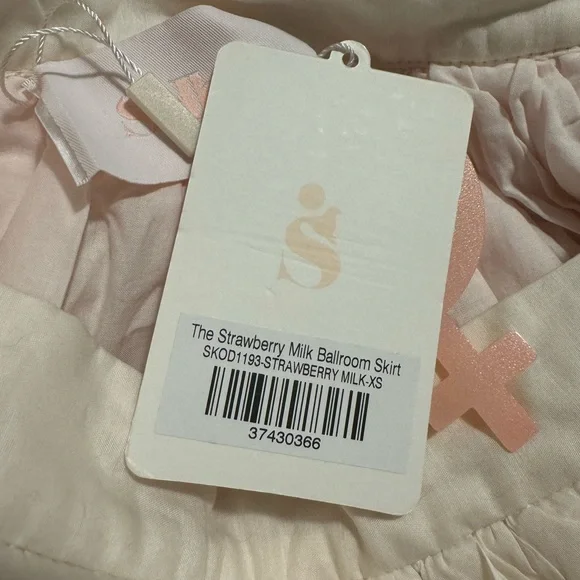 Selkie unreleased sample XS worn the strawberry milk ballroom skirt see pics - Picture 2 of 12